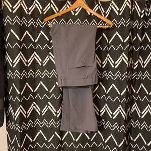 Under Armour golf slacks, grey. 38x32